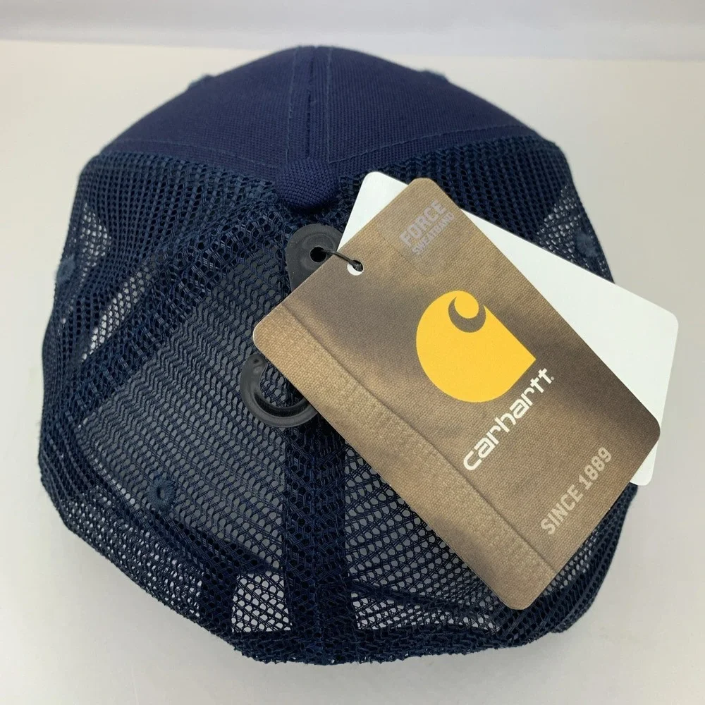 Knippelmier Chevrolet Hat Carhartt Blue Mesh Trucker OSFA Adjustable Snapback